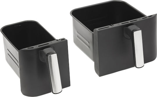 Haden Air Fryer with Double Detachable Bucket 9.5lt Black
