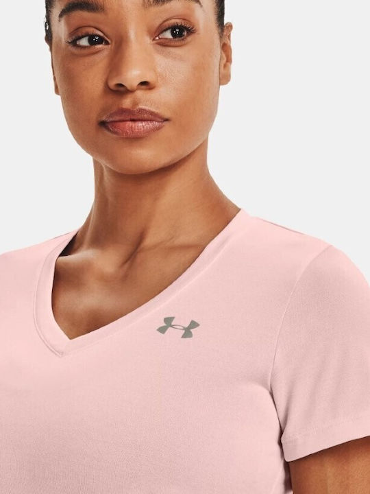 Under Armour Twist Дамска Спортна Тениска Бързо Изсъхваща Розова