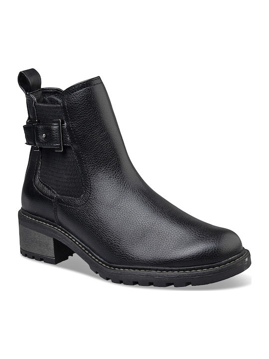 Stiefeletten Damen Schwarz