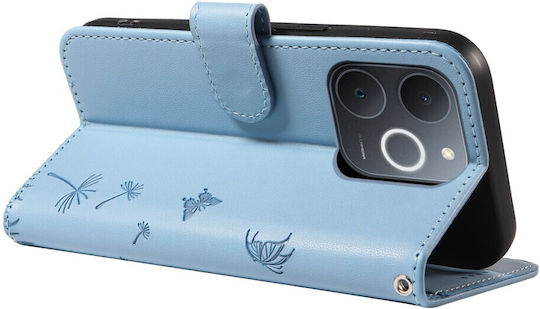 Dandelion Brieftasche Hellblau (Realme Note 70T 4G)