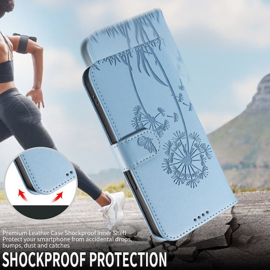 Dandelion Brieftasche Hellblau (Realme Note 70T 4G)