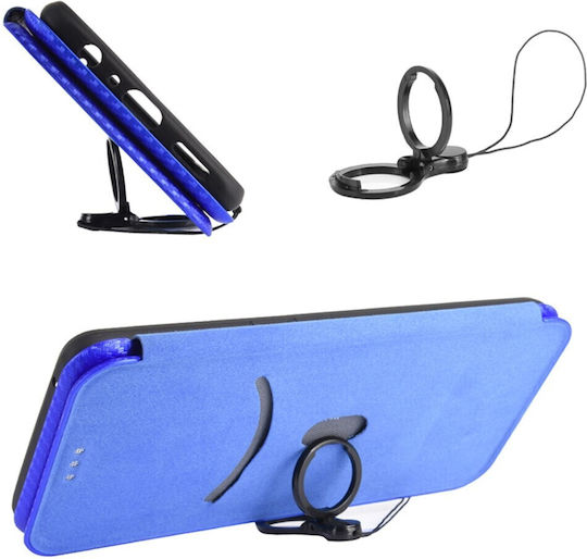 Carbon Fiber Book Blue (Realme GT 8 Pro)