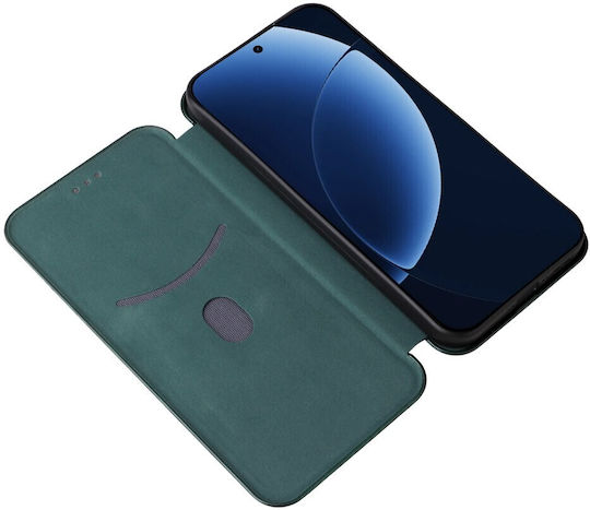 Carbon Fiber Book Green (Realme GT 8 Pro)