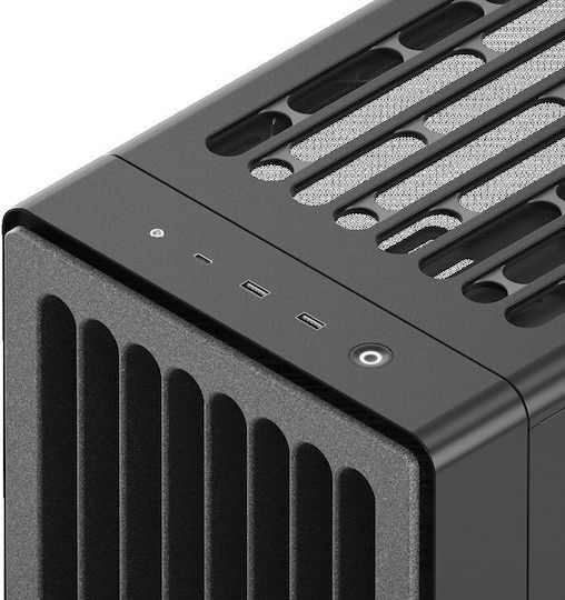 HAVN BF 360 Flow Gaming Midi-Turm Computergehäuse mit Seitenfenster Schwarz