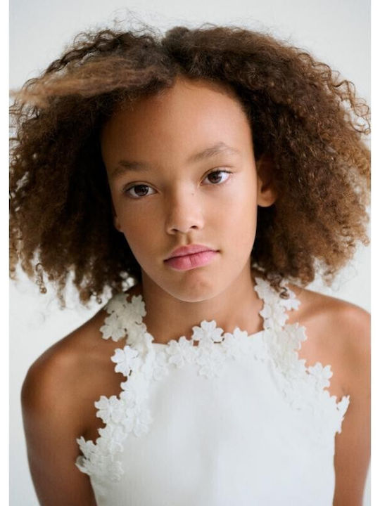 Kids Top Sleeveless White
