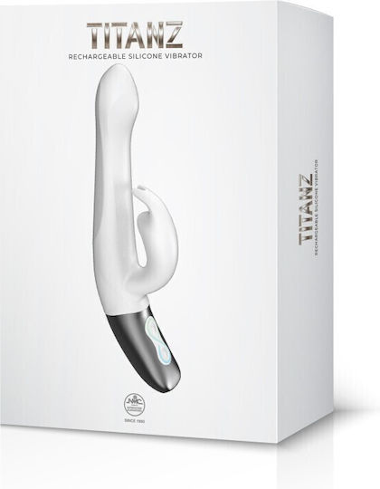 Titanz Вибратор G-Spot с Дистанционно Управление Бял