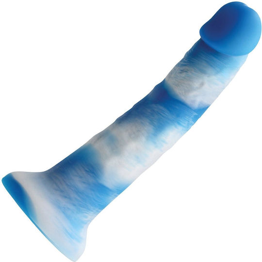 Ns Novelties Colours Pleasures Yum Yum Dildo realist Blue White 15cm