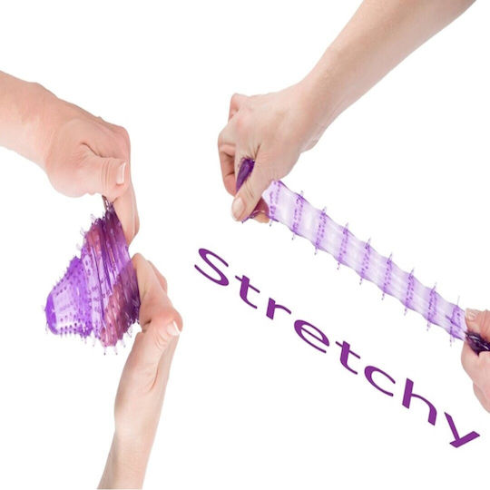 Seven Creations Super Stretch Silicone Sleeve Penis Extension Purple 15cm