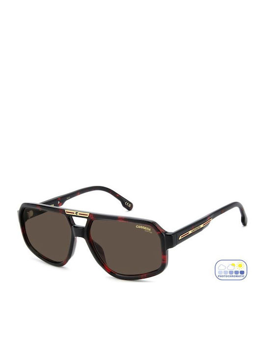 Carrera Victory C Unisex Ochelari De Soare Cu Ramă Roșie Din Plastic / Acetat Și Lentile Gri 26/S 0UC/II