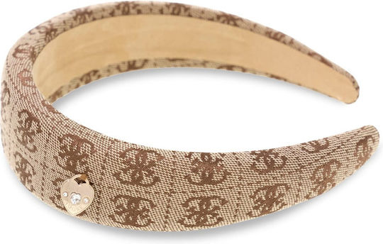 Guess Μπεζ Latte Set Στέκα Scrunchie