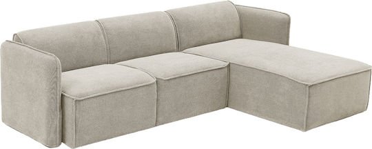 Maffei Ecke Sofa mit Umkehrbarer Winkel Beiges 268x163x76cm