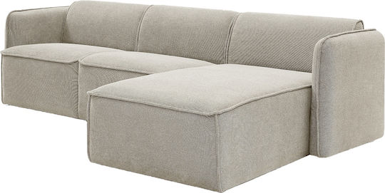 Maffei Ecke Sofa mit Umkehrbarer Winkel Beiges 268x163x76cm