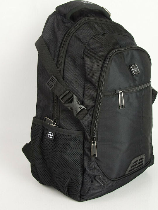 Suissewin Backpack Αδιάβροχο 28lt Μαύρο Suissewin Backpack Αδιάβροχο 28lt Μαύρο
