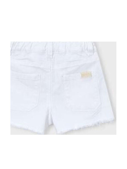 Kinder-Shorts/Bermudas Stoff Weiß
