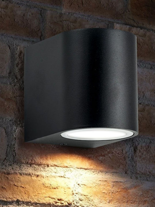 Vivalux Porto/R Wall-Mounted Outdoor Spot Light GU10 IP44 6.8x8x9.2εκ.