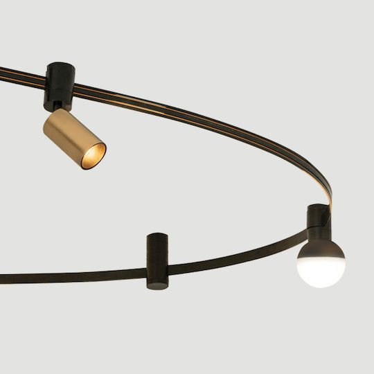 Zambelis Lights Αξεσουάρ για Φωτιστικά Μαύρο 23178