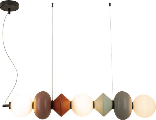 Zambelis Lights Pendant Light Pink
