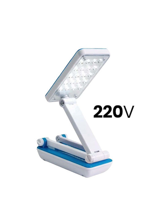 Avizar 24 Smd Led Desk Lamp 3 Adjustable Intensities Foldable White