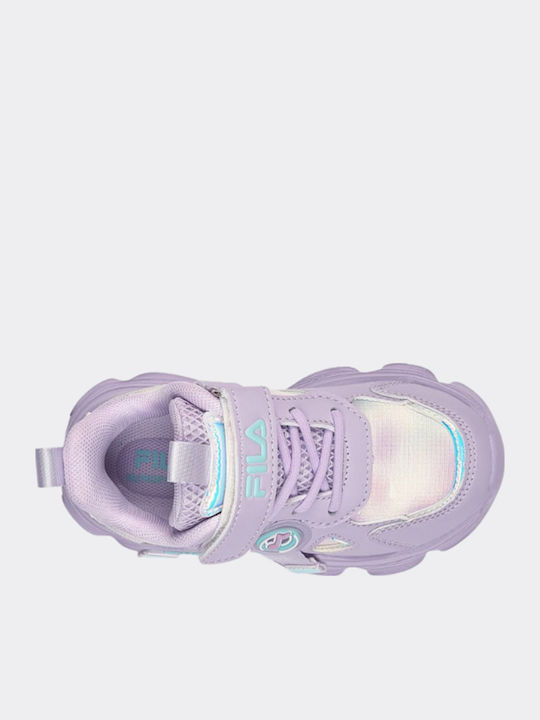 Musha 3 Memory Încălțăminte sport Joasa pentru copii Anatomici cu scai Violet
