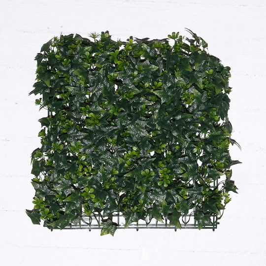 Supergreens Изкуствена панелна листва Папрат с детелина 50x50см