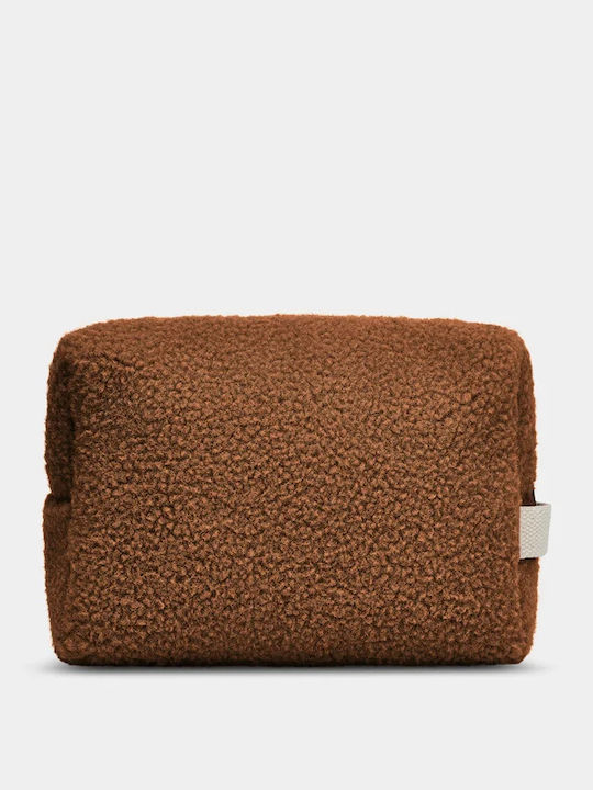 Hindbag Νεσεσέρ Leon Teddy Brown Νεσεσέρ Faux Fur Φερμουάρ