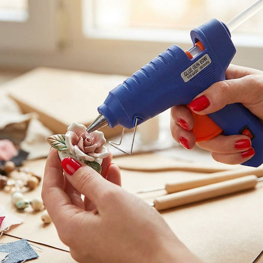 Avizar Mini 60w Glue Gun Diy Compact Decoration Blue