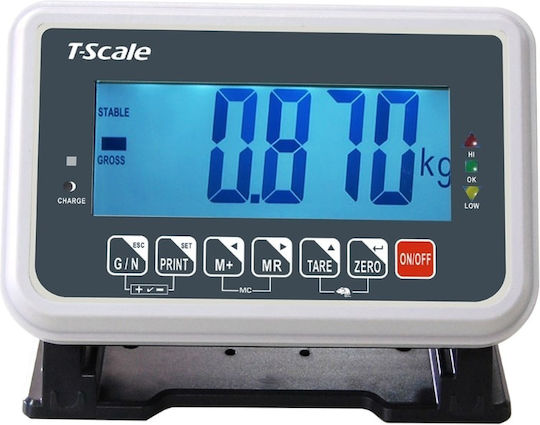 T-Scale Platform Scale with Weighing Capacity of 300kg and Division 50gr