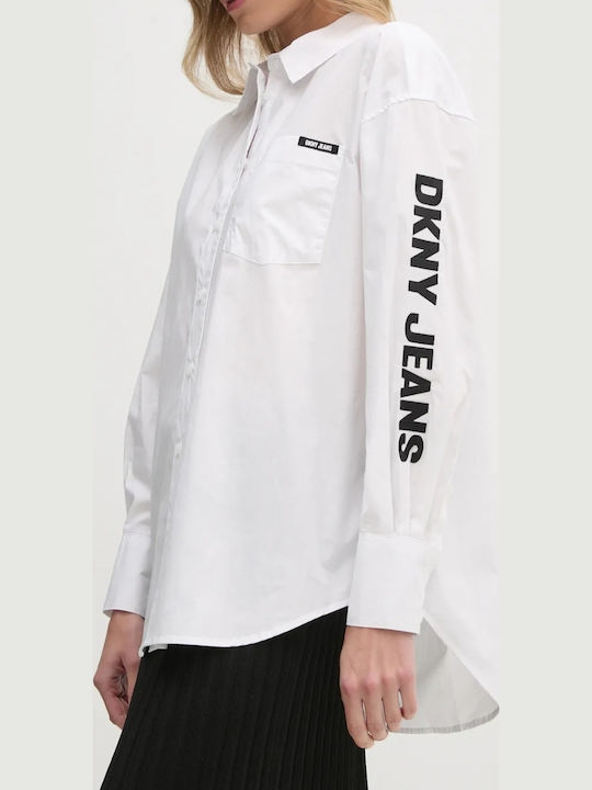 Women's Long Sleeve Shirt White