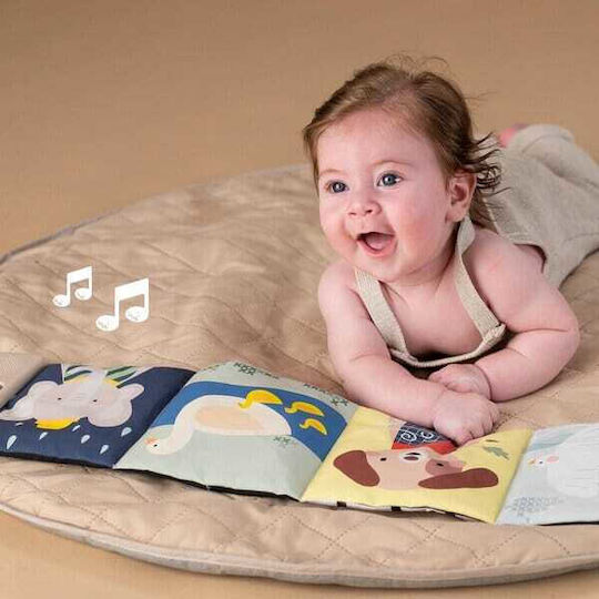 Taf Toys Soothing Sounds Activity Book Fabric with Sounds for Newborns