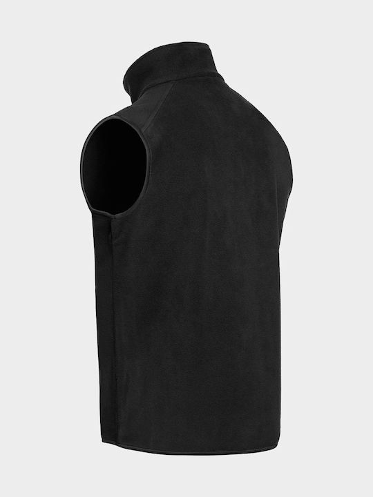 Stenso Vest Men's Safety Vest with Fleece Lining Black