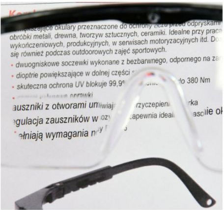 Yato Safety Glasses for Protection with Transparent Lenses 1pcs