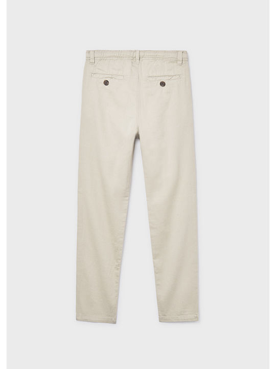 Kinderhose Chino Stoff Beige