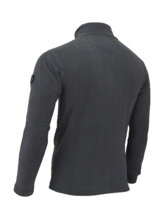 Kapriol Wolf Long Sleeve Work Sweatshirt Gray Fleece