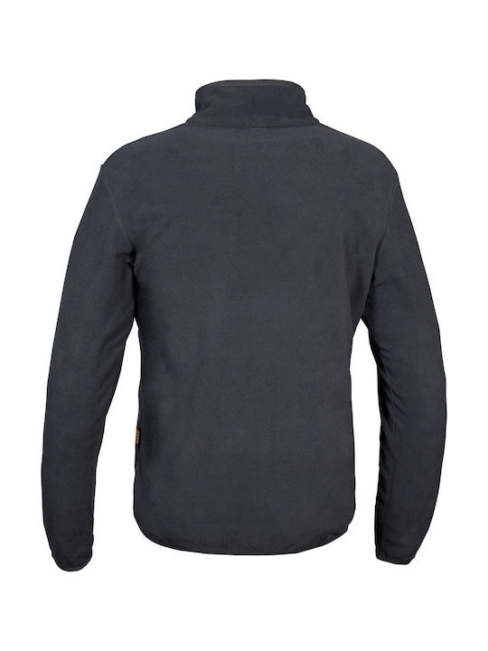 Cofra Long Sleeve Work Sweatshirt Gray Fleece