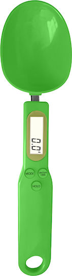 Avizar Electronic Measuring Spoon Lcd Display Built-in Tare Function Green
