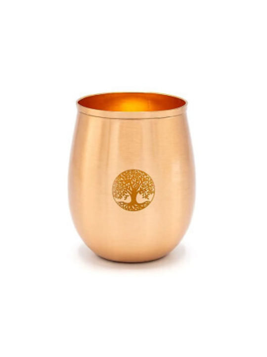 Cană Handmade Din Cupru Pur Tree Life Cupru 350ml