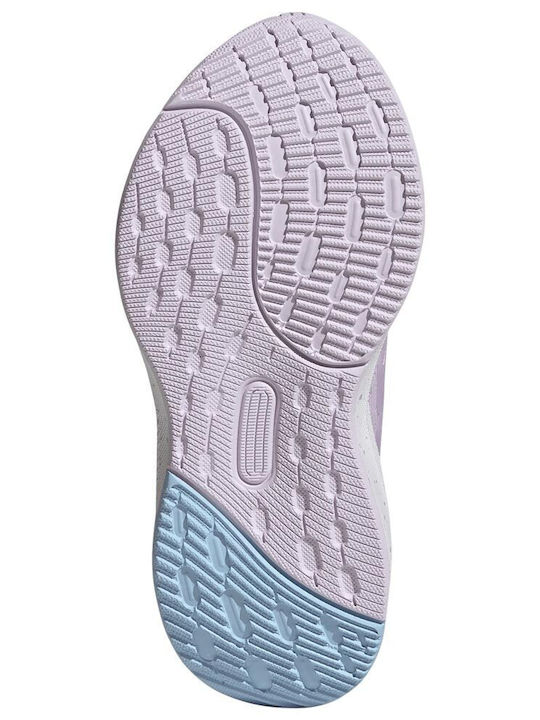 Ultrarun 5 Încălțăminte Sport Copii Alergare Cu Închidere Hoop & Loop Violet