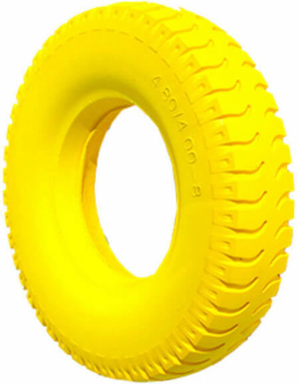 Tire Wheels for Construction Carts 4.80/4.00-8 Yellow Polyurethane Pu1627 796939