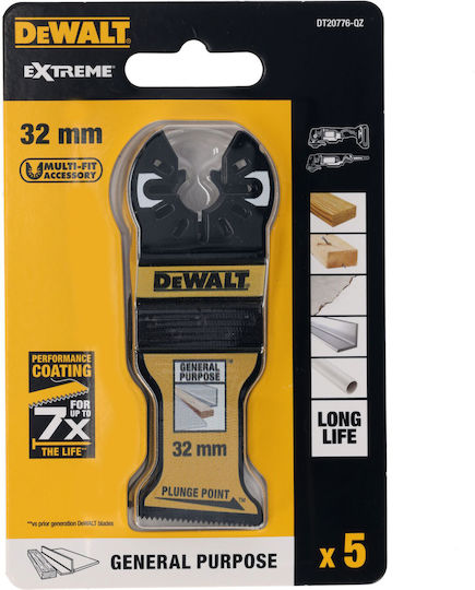 DEWALT Lame Pentru Scule Multiple 5 Bucăți DT20776