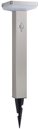 Optonica Spiked Solar Light 4.4W 600lm Warm White 3000K with Motion Sensor and Photocell IP44 15x15x15cm