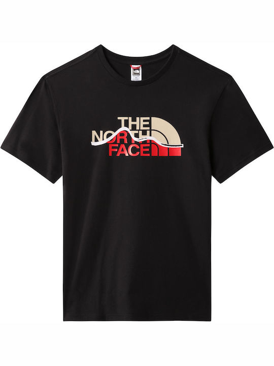 Mountain Line Athletic T-Shirt Black