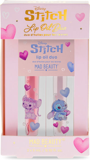 Mad Beauty Herz Lippenöl Himbeere