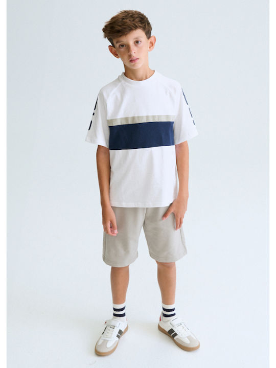 Kids' Set with Pants Summer 2pcs Coffee