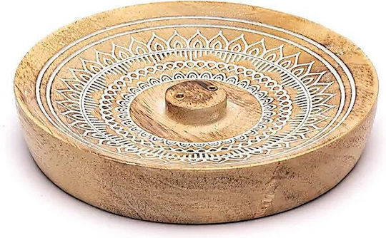 Niyamas Raumdüfte Stäbchen Holz Mango Mandala Design 12,5cm