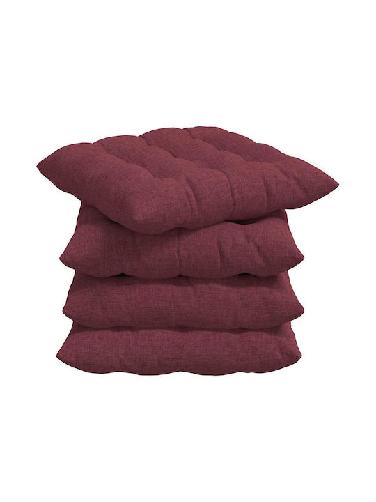 vidaXL Burgundisches Sofa-Kissen