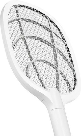 Avizar Electric Mosquito Racket 2-in-1 Uv Lamp White