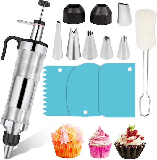 Set Pungi De Patiserie Metalice 7.5cm