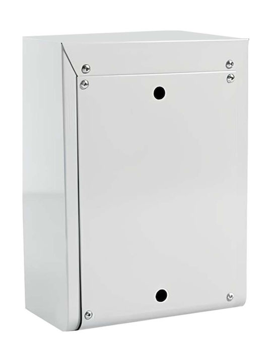 Avizar Compact Metal Wall-mounted Mailbox Key Lock 32x22x8.5cm White