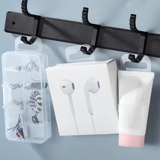 mit Aufkleber Kunststoff Transparent 12Stück