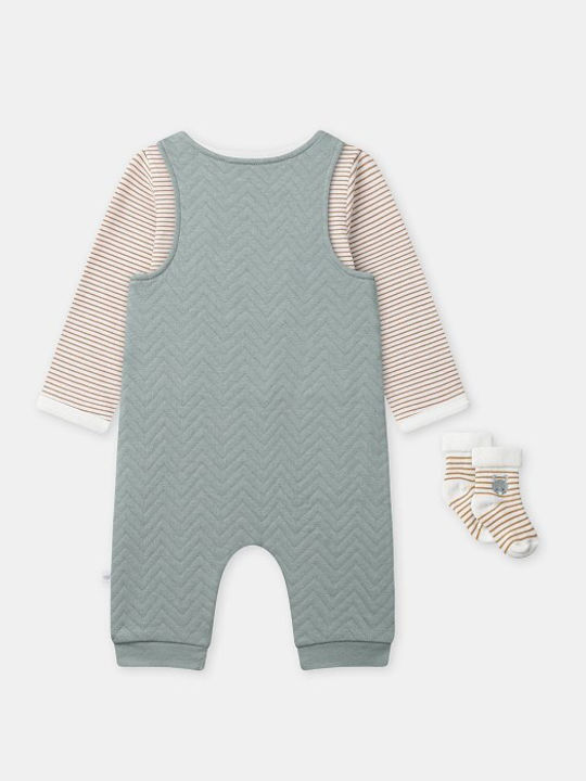 Set pentru copii cu pantaloni Iarnă 2buc Blue